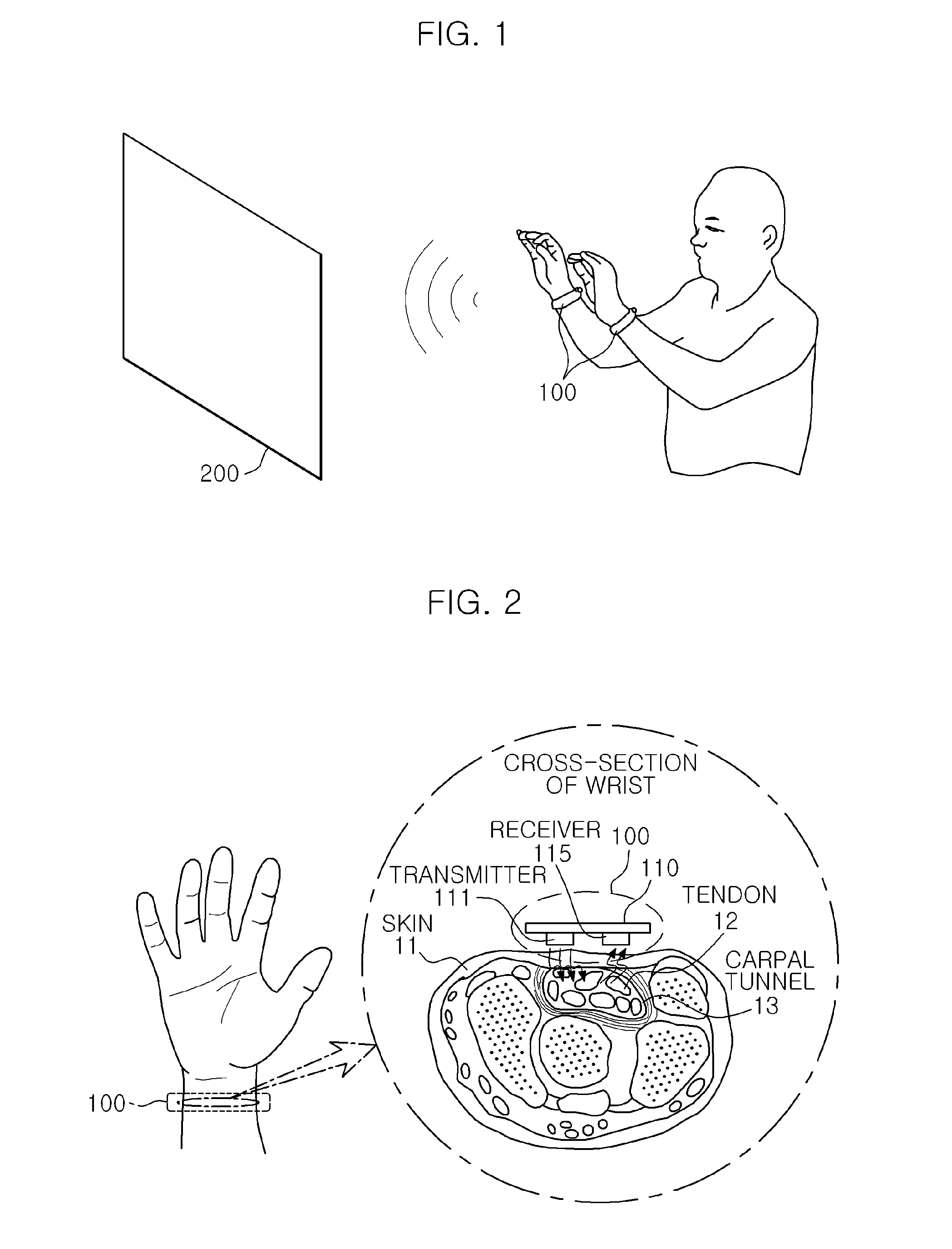 Finger motion detecting apparatus and method