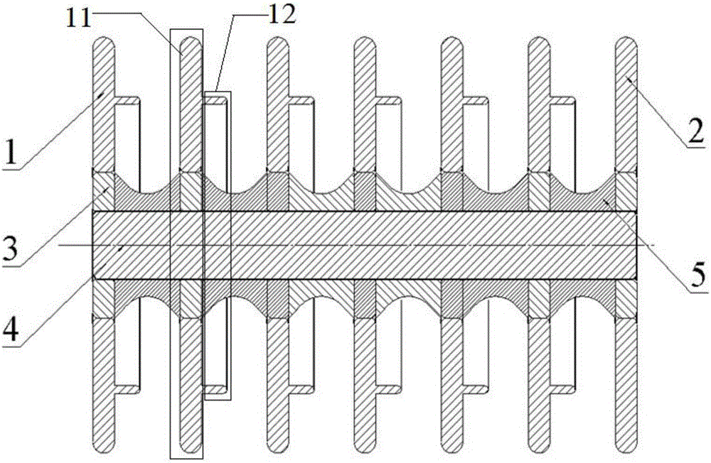 Megavolt low jitter multistage corona switch