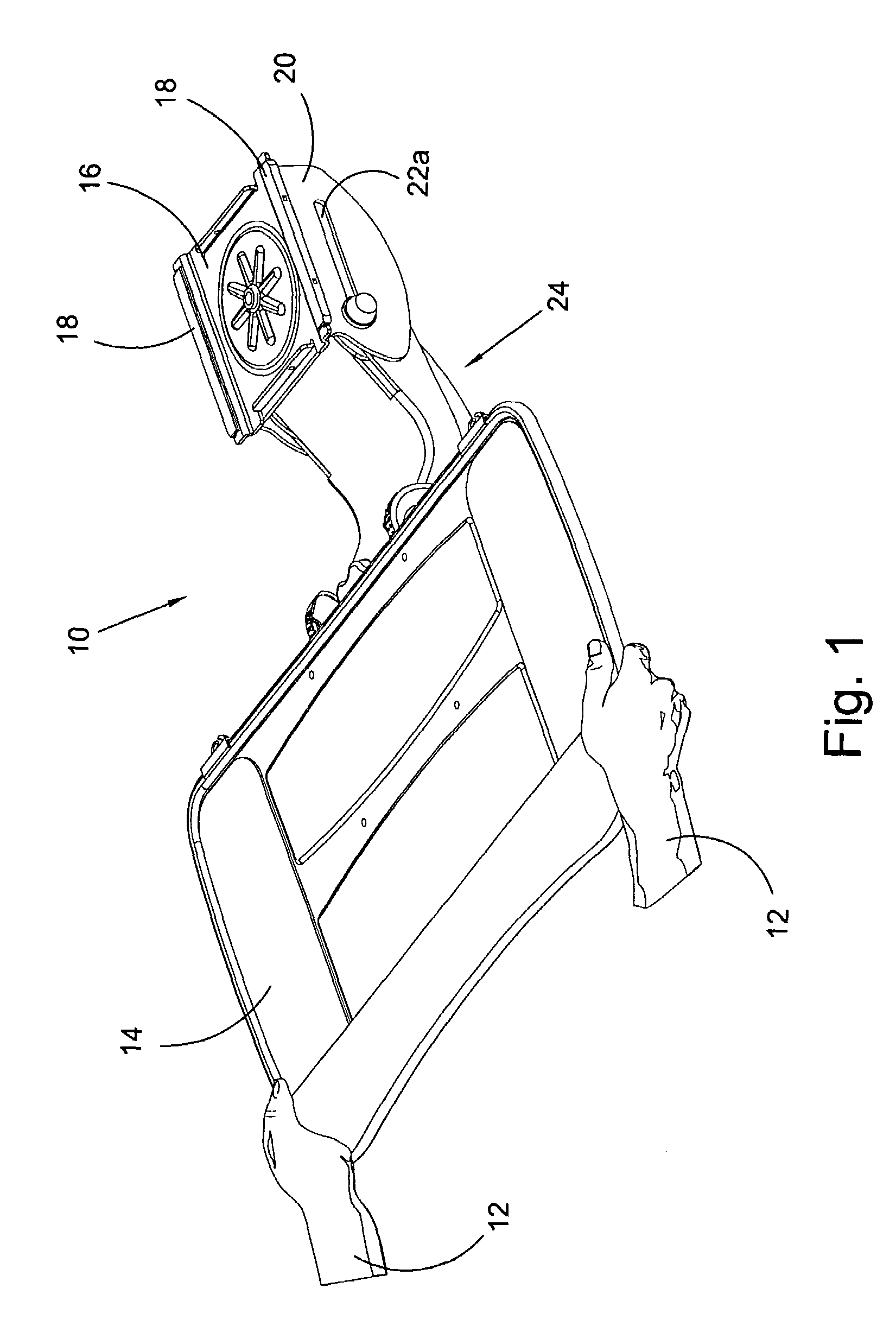 Support arm mechanism