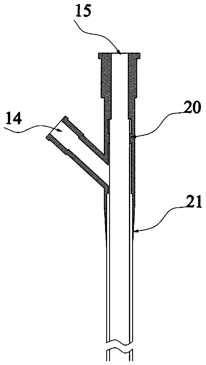 Drug balloon catheter with blocking function