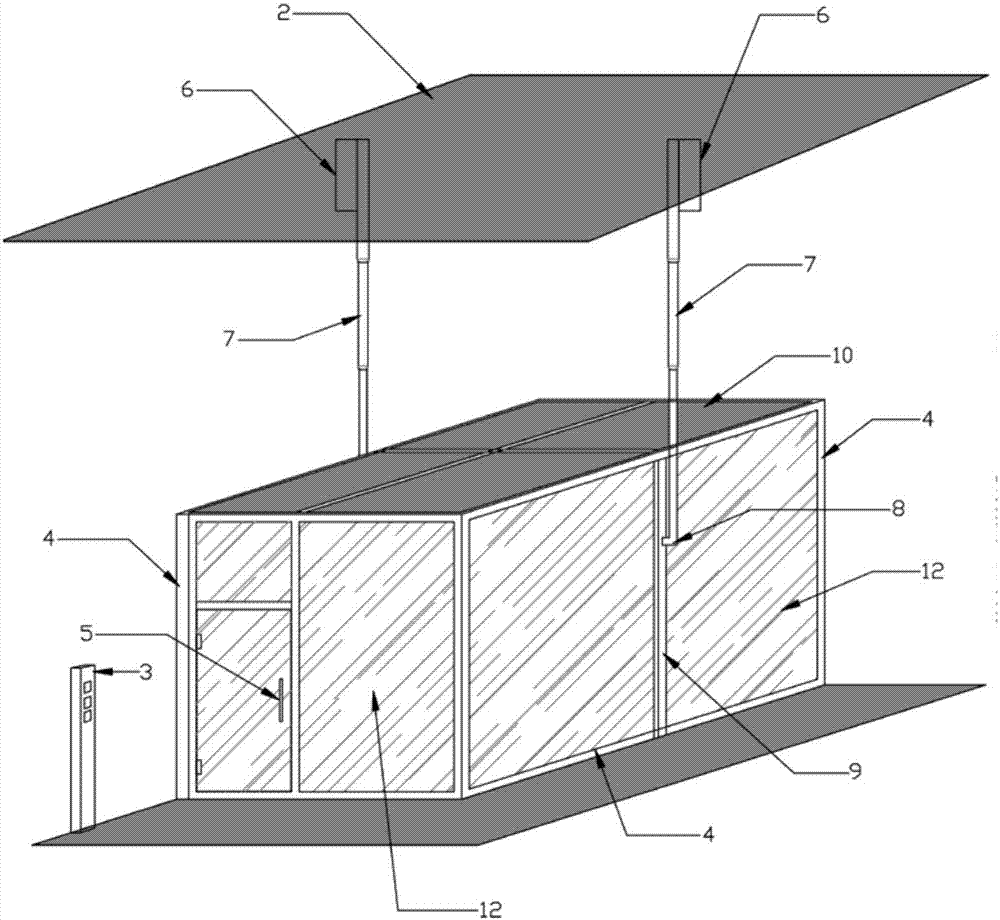 Automatic glass house