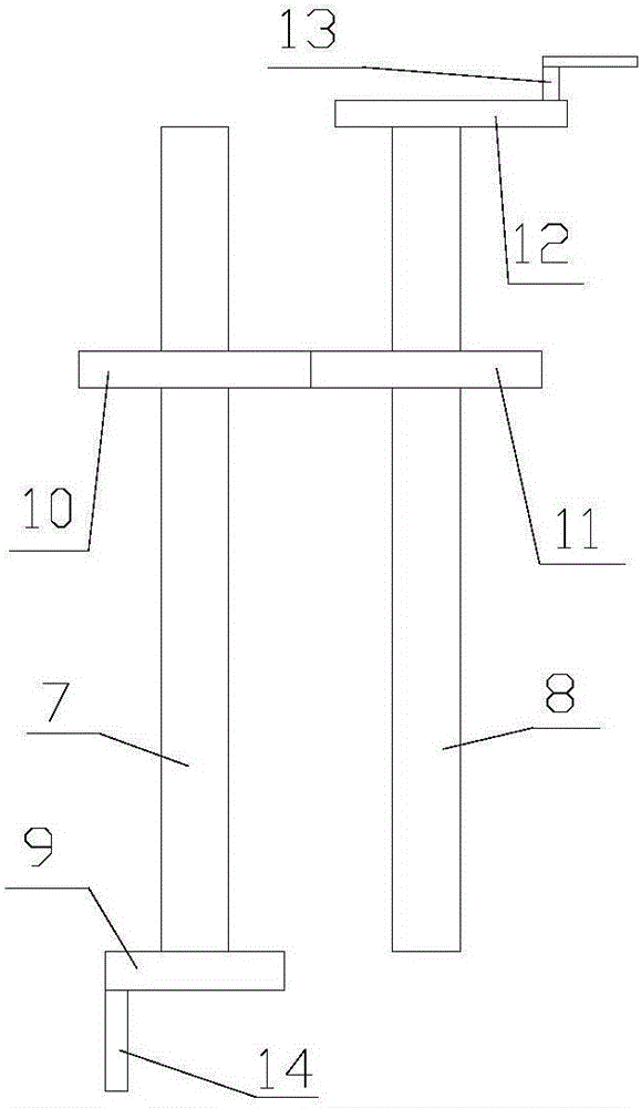 Blackboard assembly convenient for angle adjustment