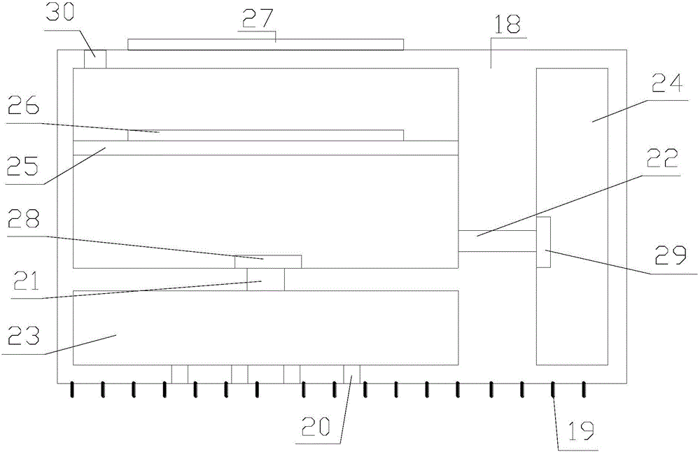 Blackboard assembly convenient for angle adjustment