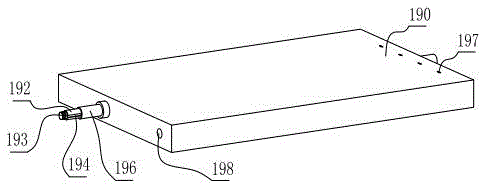 Method for testing glass by using worm wheel turntable rack photography and circular corner clamp plates