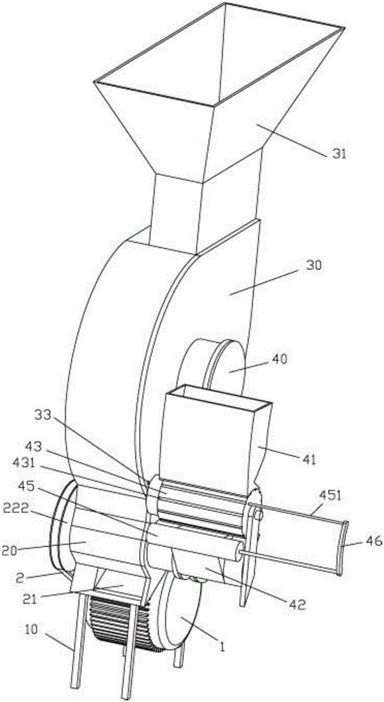 Full-automatic gluten separating machine