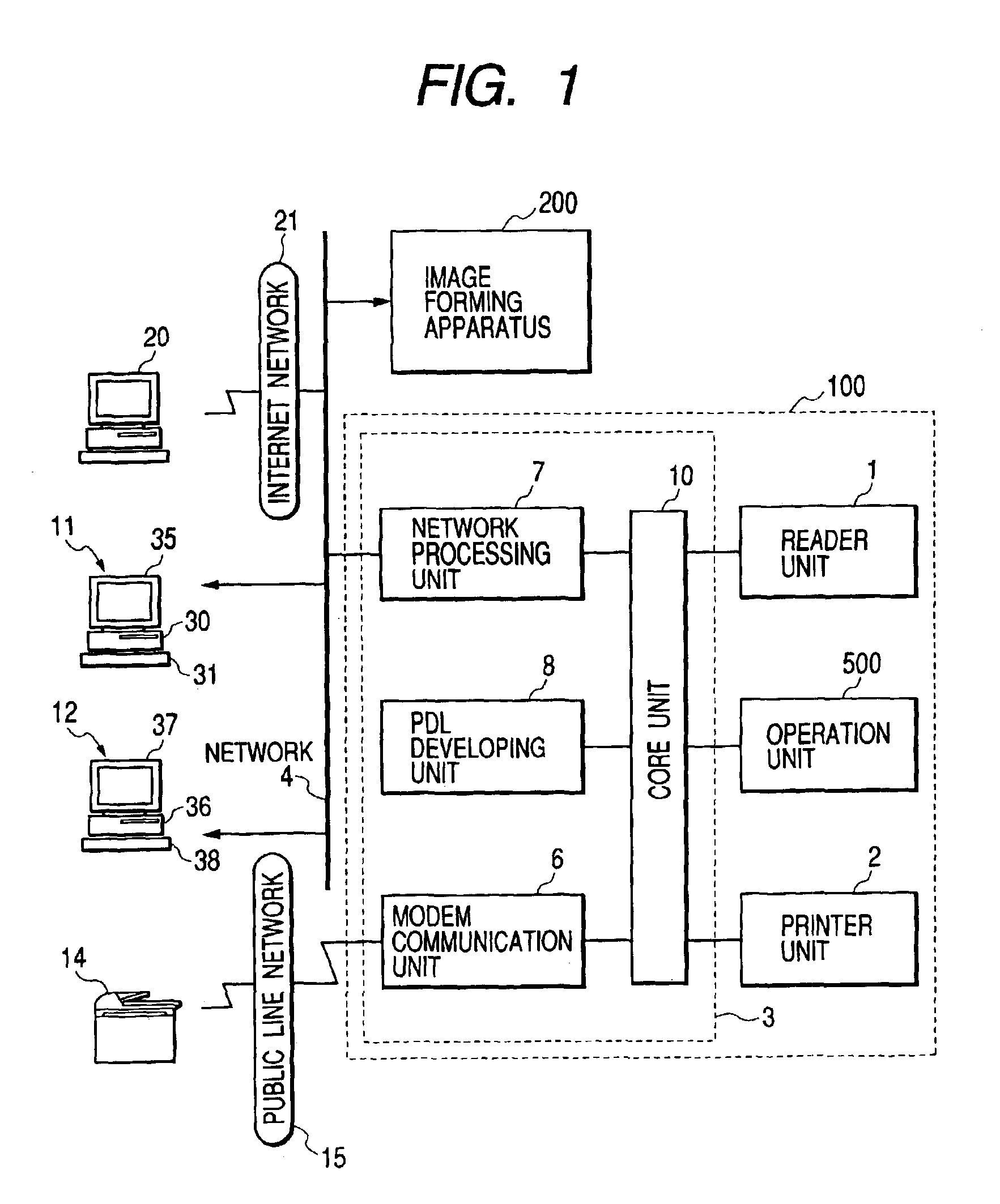 Image forming apparatus having display unit for displaying an executable program and control method thereof