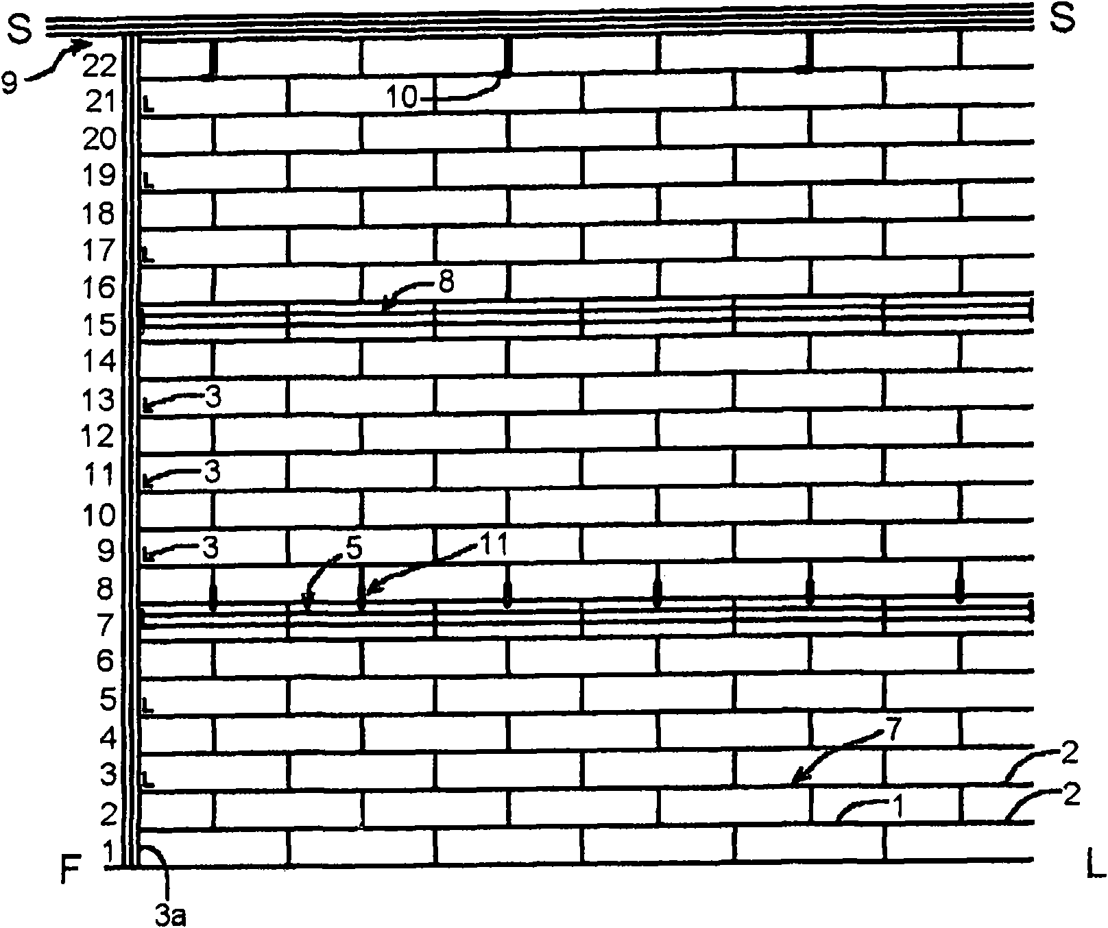 Reinforced masonry panel structures