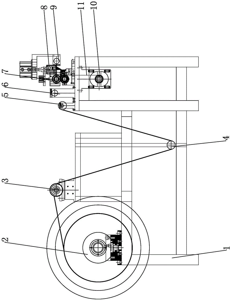 Automatic PI film cutting machine