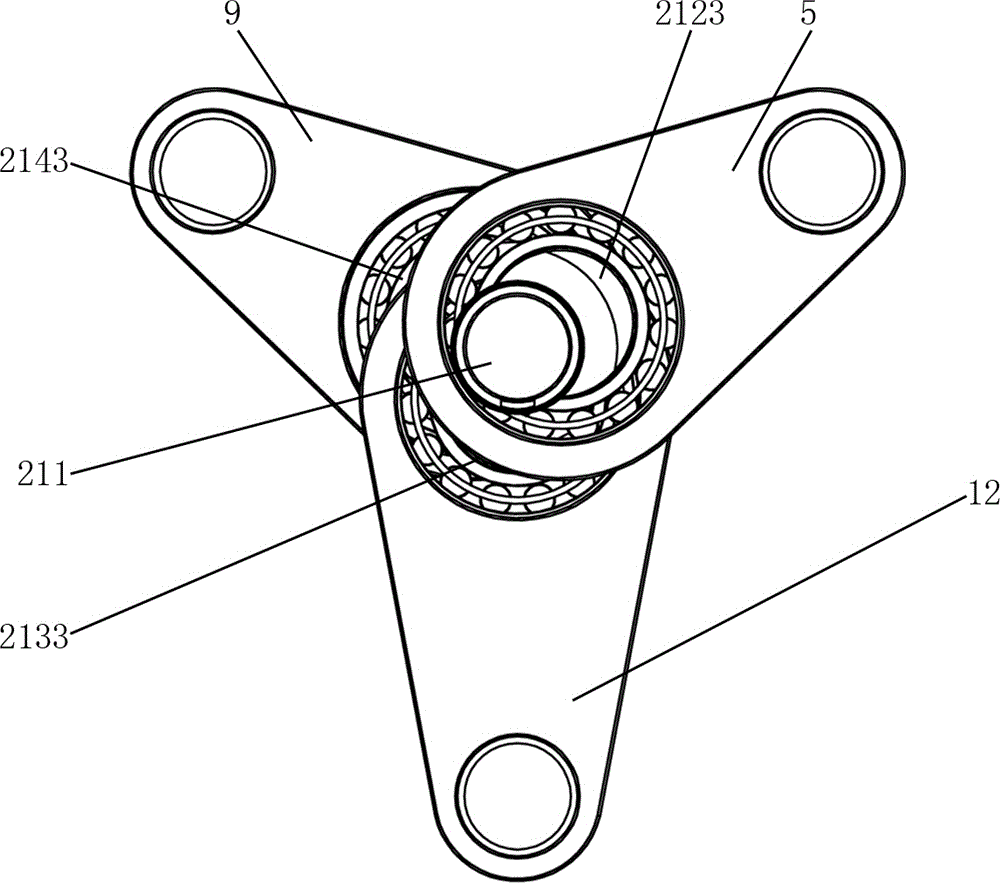 Needling mechanism of single-spindle single-needle-area needling machine