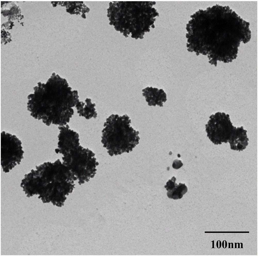 Method for preparing caged gold nanoparticles using lanreotide acetate template