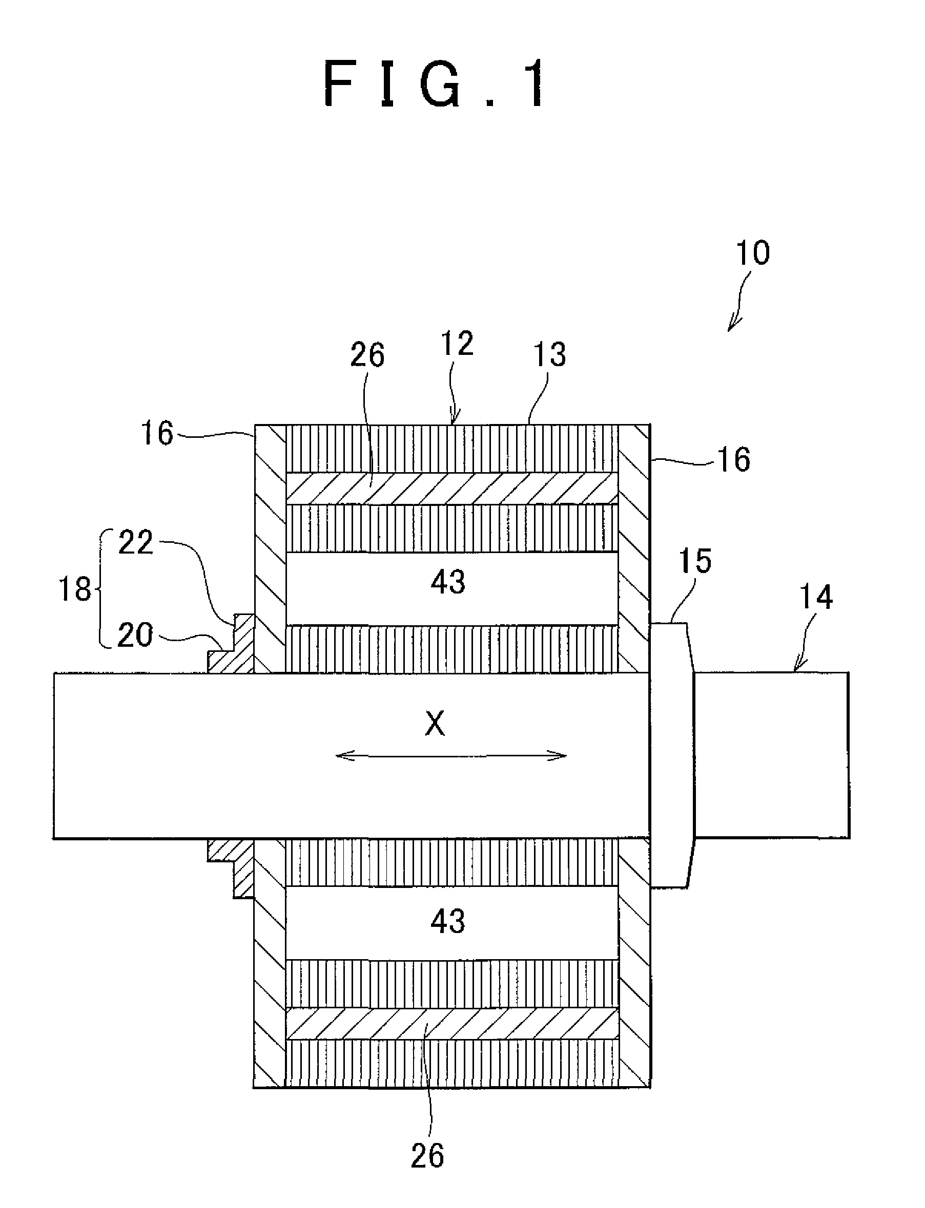 Rotor for electric rotating machine