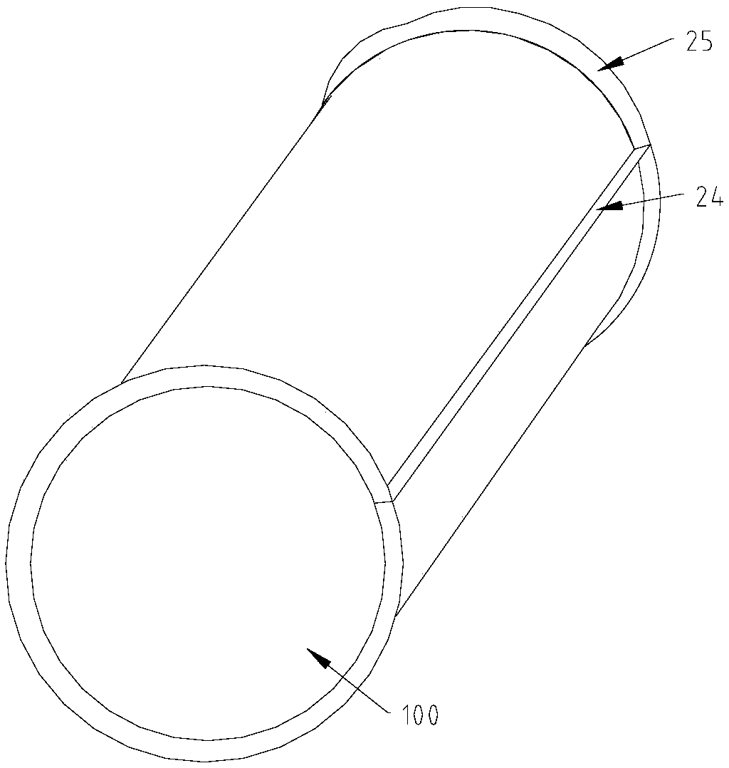 Hot plasma casting roller repairing device and method