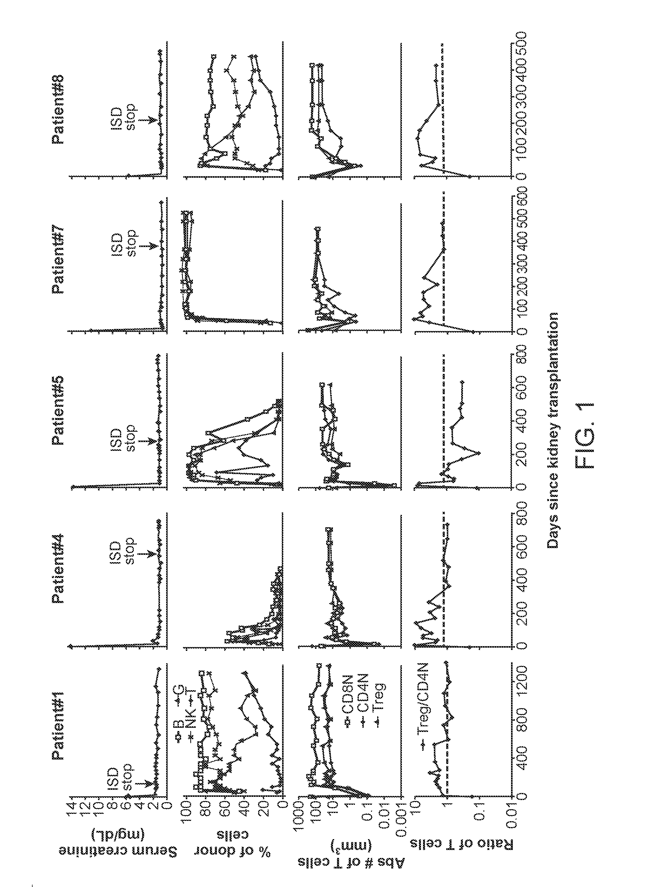 Biomarkers for Determining an Allograft Tolerant Phenotype