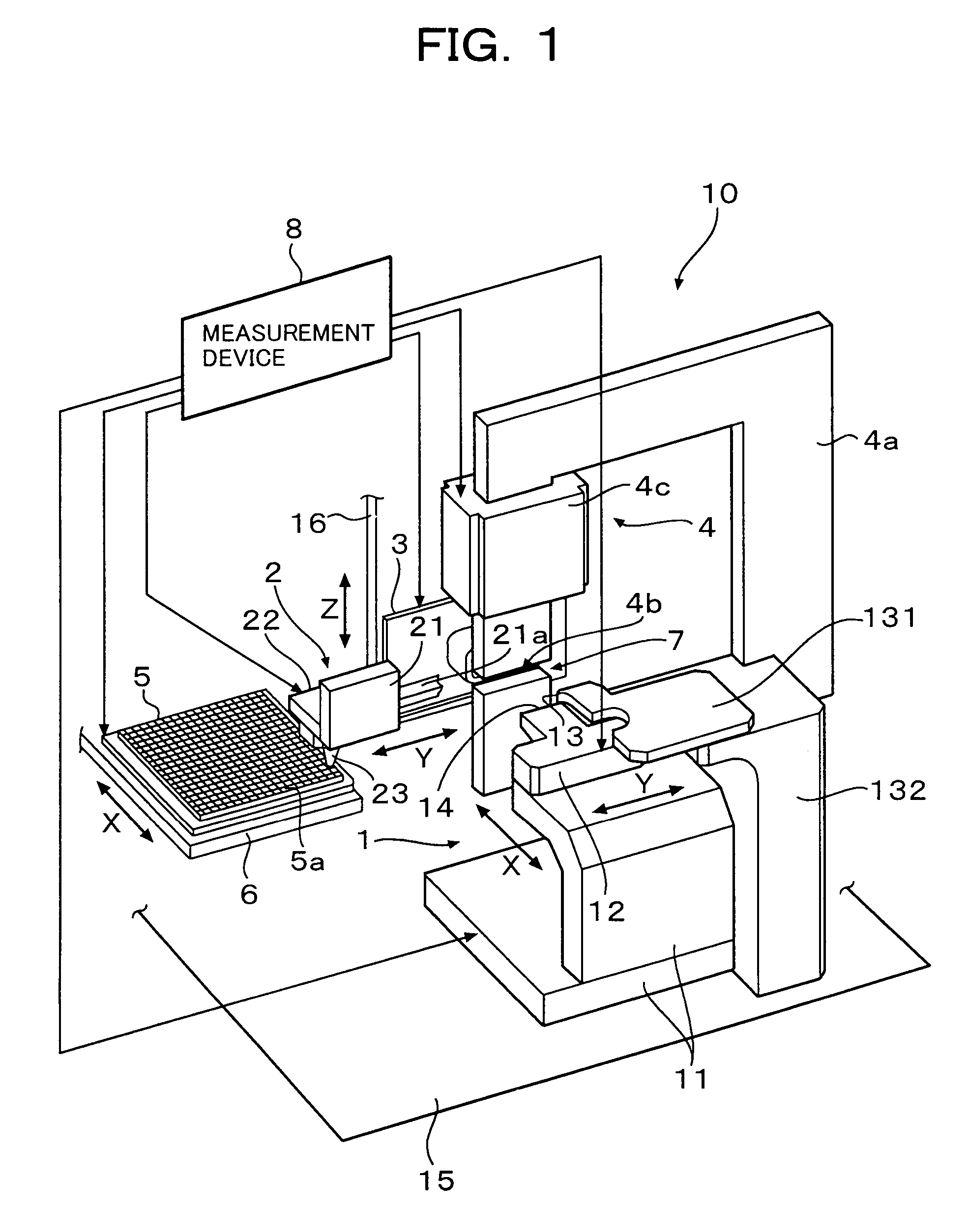 Magnetic head slider testing apparatus and magnetic head slider testing method