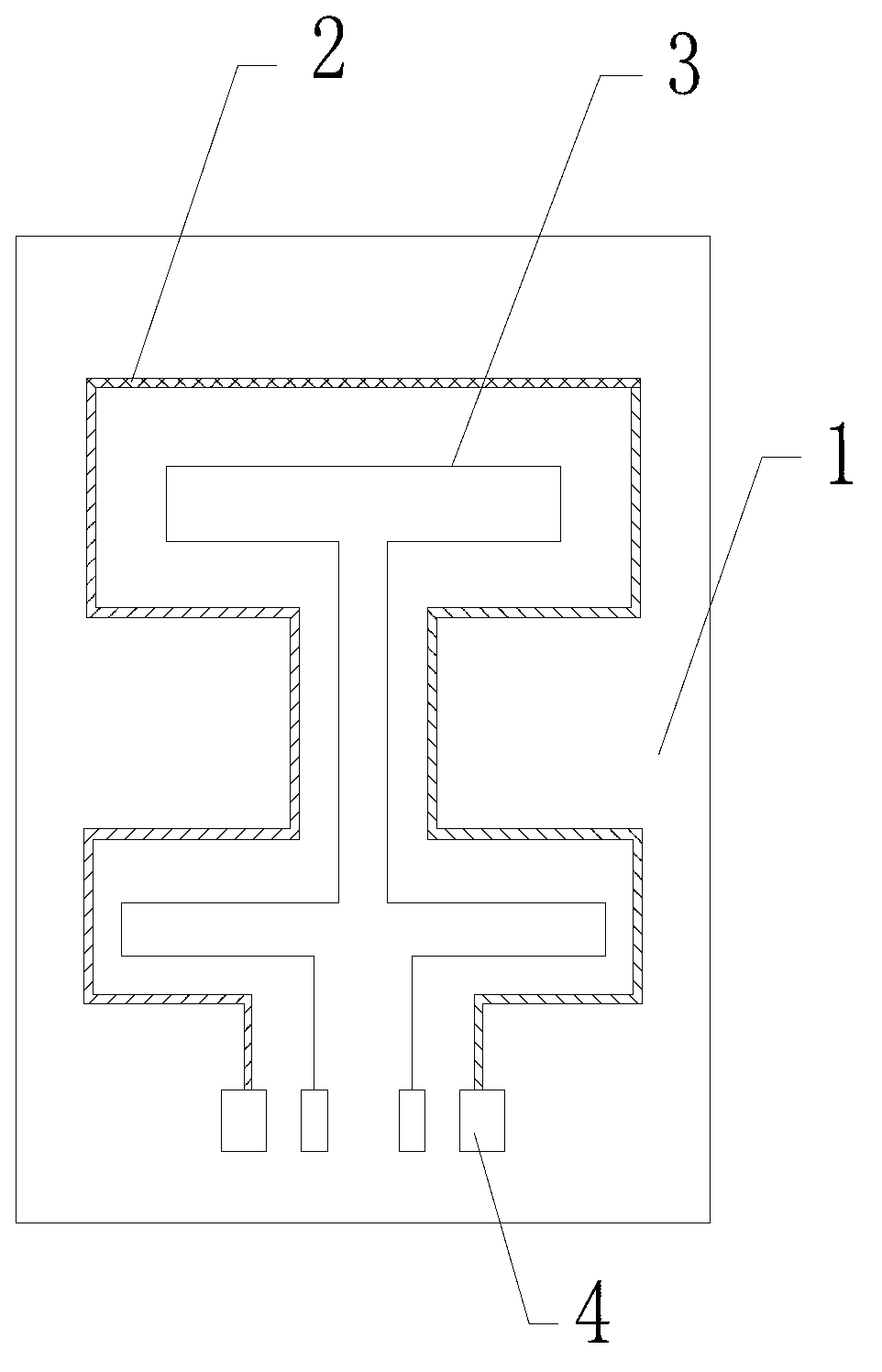 Heating panel for cooking tool and frying dish used by heating panel