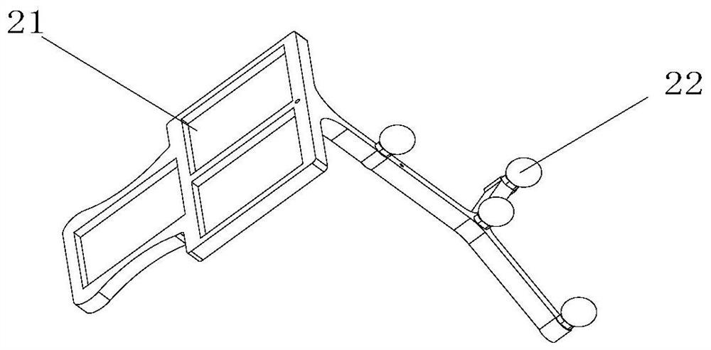 Holographic perspective positioning system and positioning method