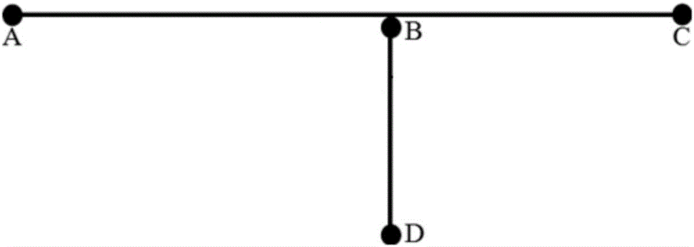 Fault location system and method for three-terminal transmission line