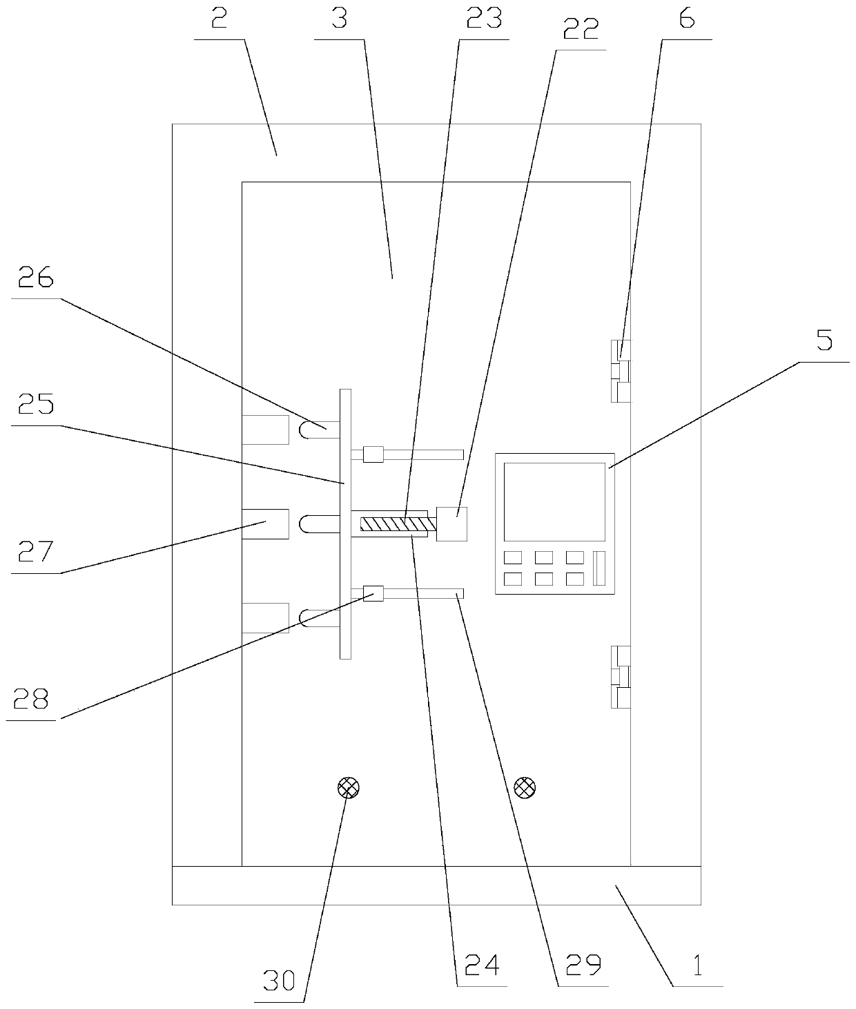 Antitheft door based on face recognition technology