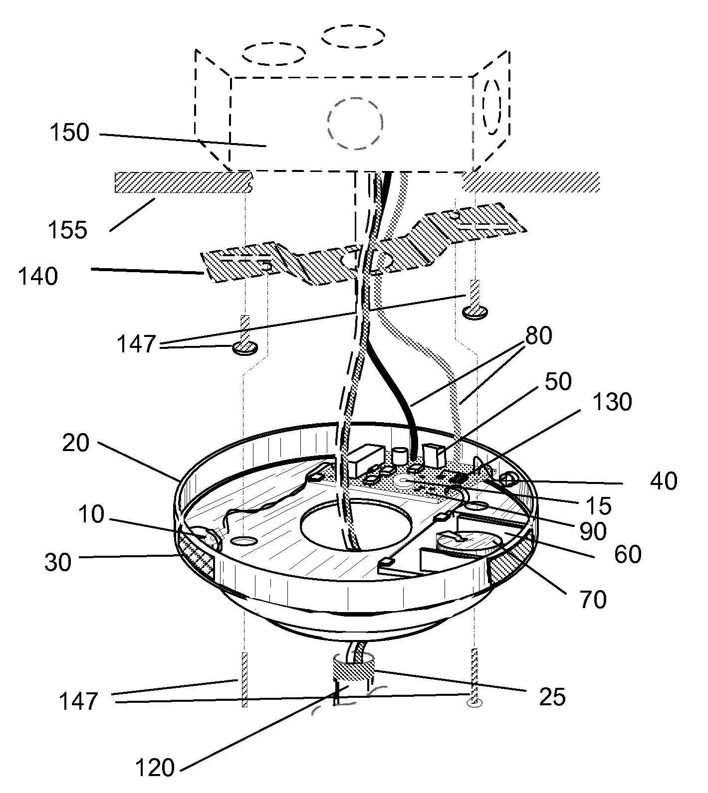 Safety system and method for conventional lighting fixtures