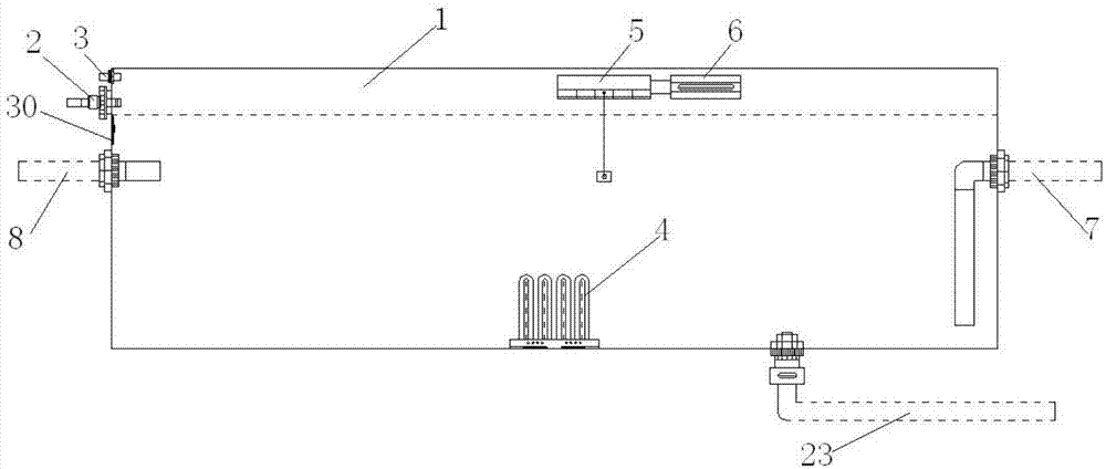 Water air conditioner system capable of providing indoor heating and refrigerating