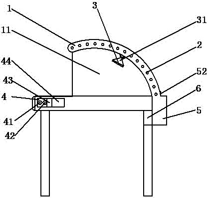 Intelligent desk capable of realizing space isolation and control system