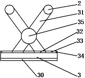 Intelligent desk capable of realizing space isolation and control system