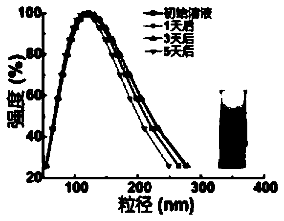 Ferroferric oxide/bismuth sulfide nanocomposite, preparation and application thereof