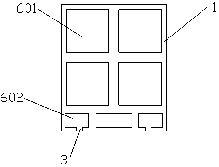 Combined plastic-wood co-extruded wall plate