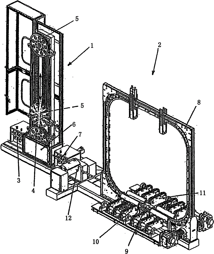 Storage device for binding wire of a cording machine