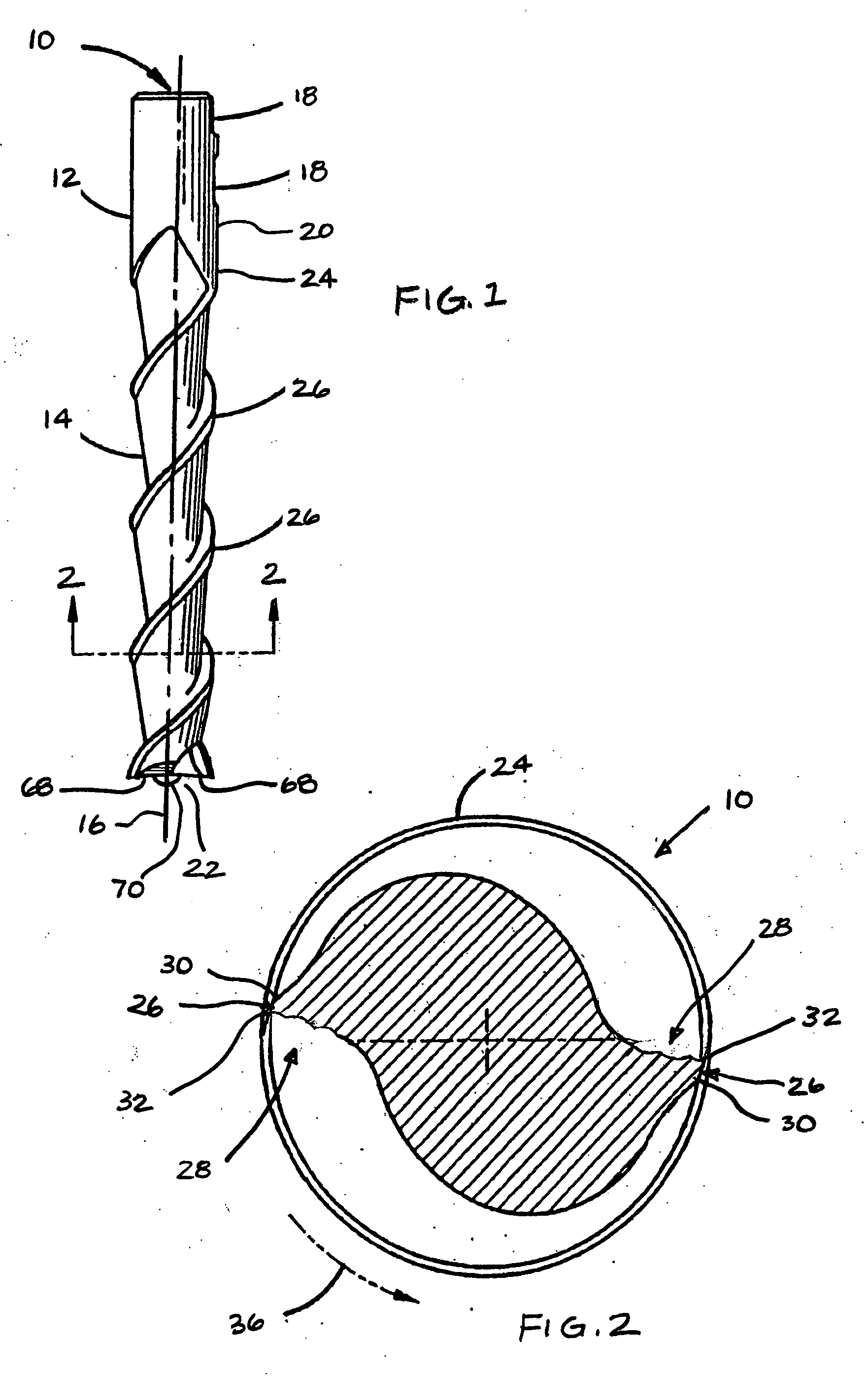 Helical flute end mill with multi-section cutting surface