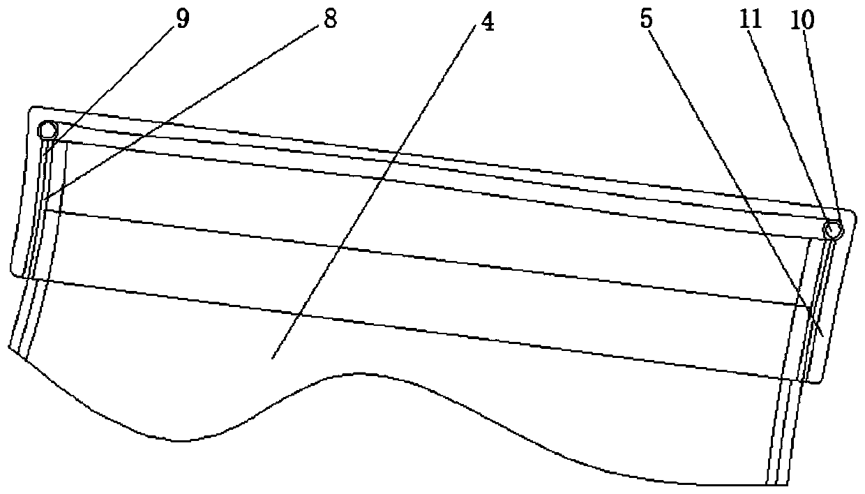 Novel skin-care flexible sock