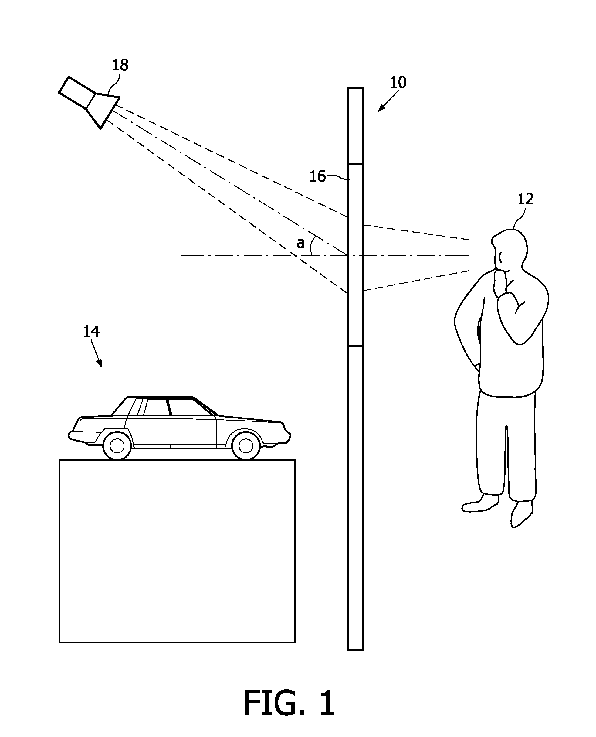 Rear projection system and rear projection screen