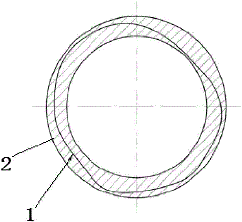 Circle center aligning method for aviation revolution part machining basic circle