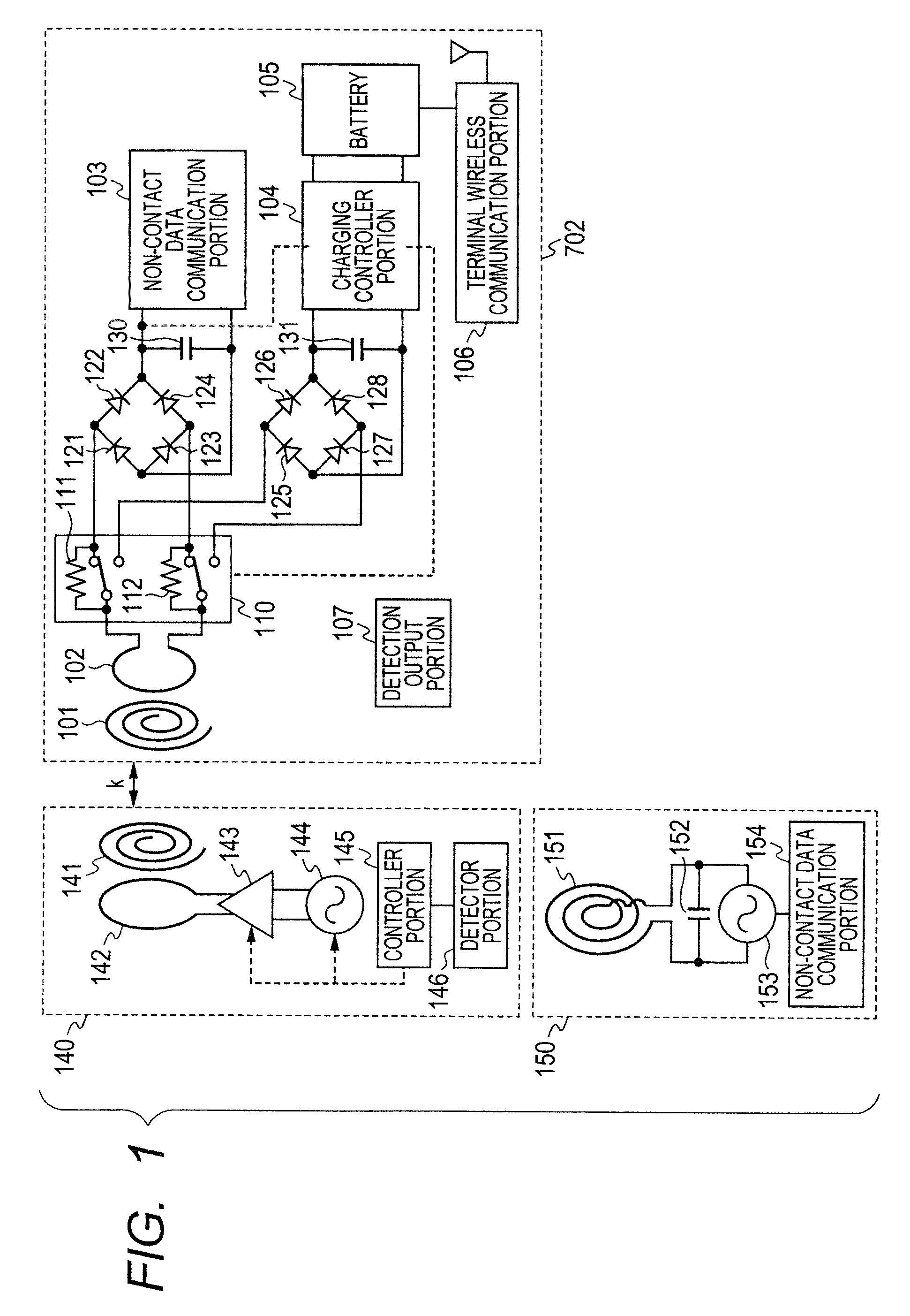 Non-contact power transmission system, receiving apparatus and transmitting apparatus