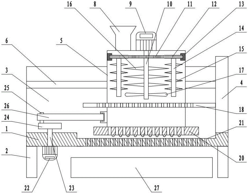 Traditional Chinese medicine powder grinding and crushing integrated machine