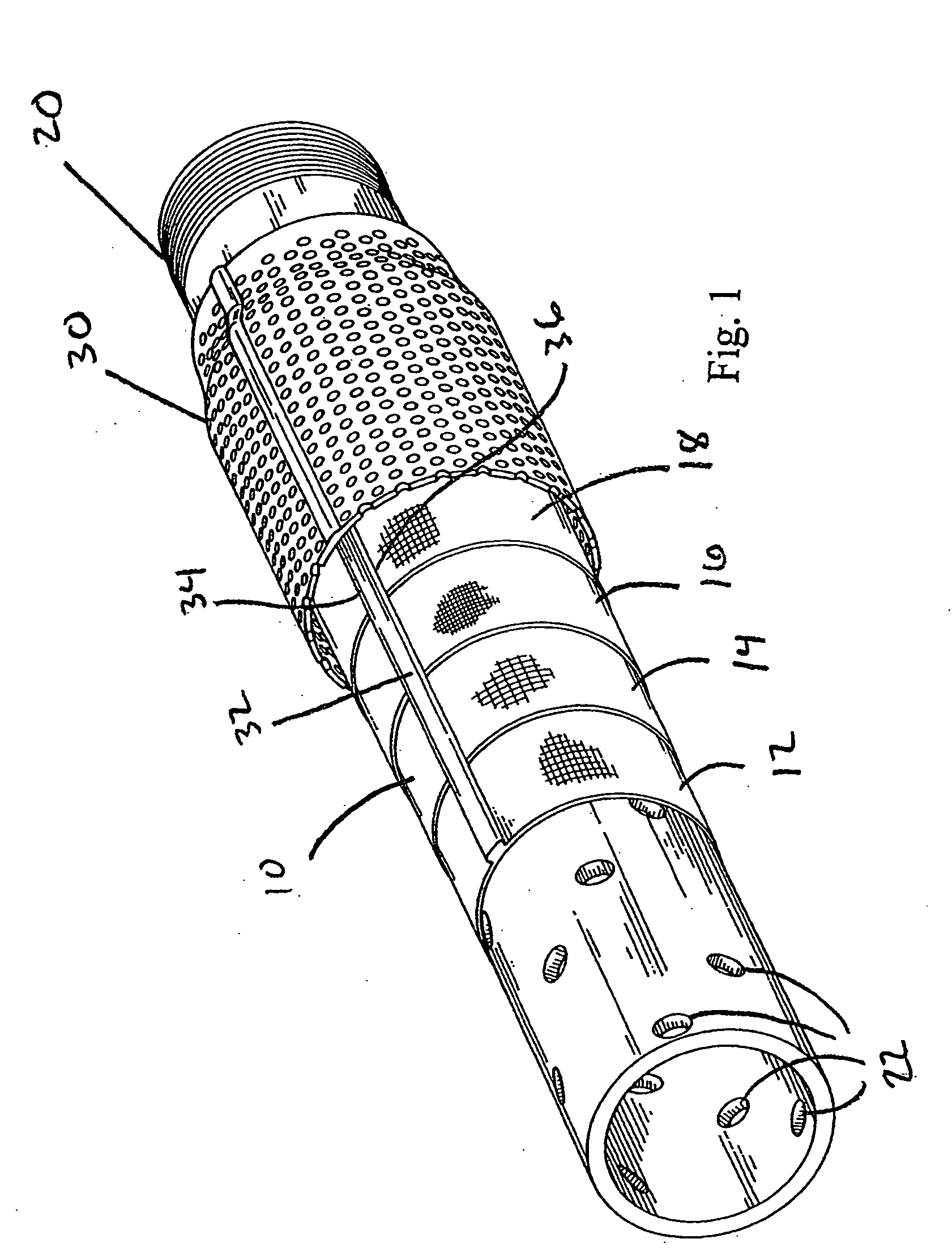 Particle control screen with depth filtration