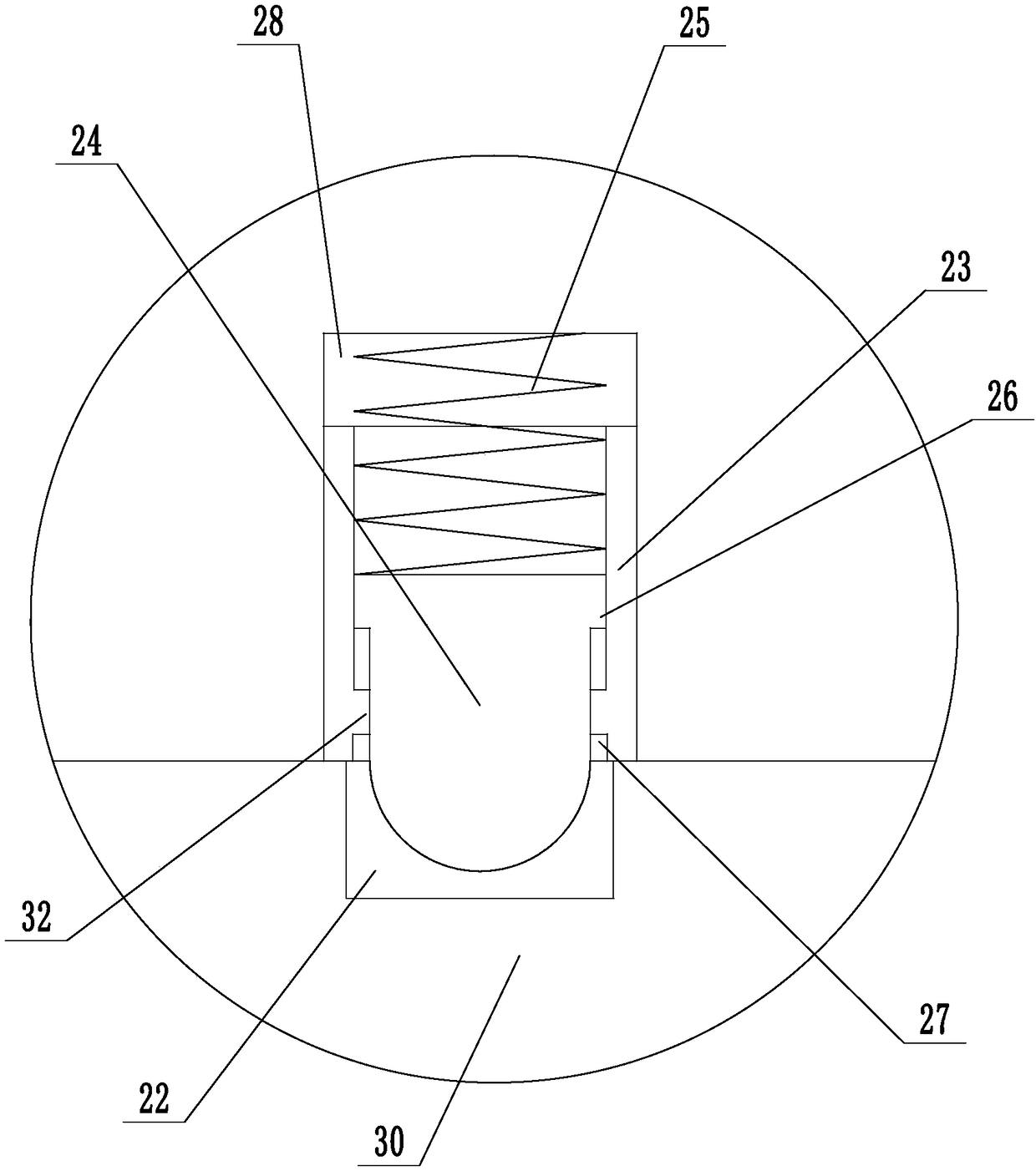 Rotatable volumetric flask rack and application method