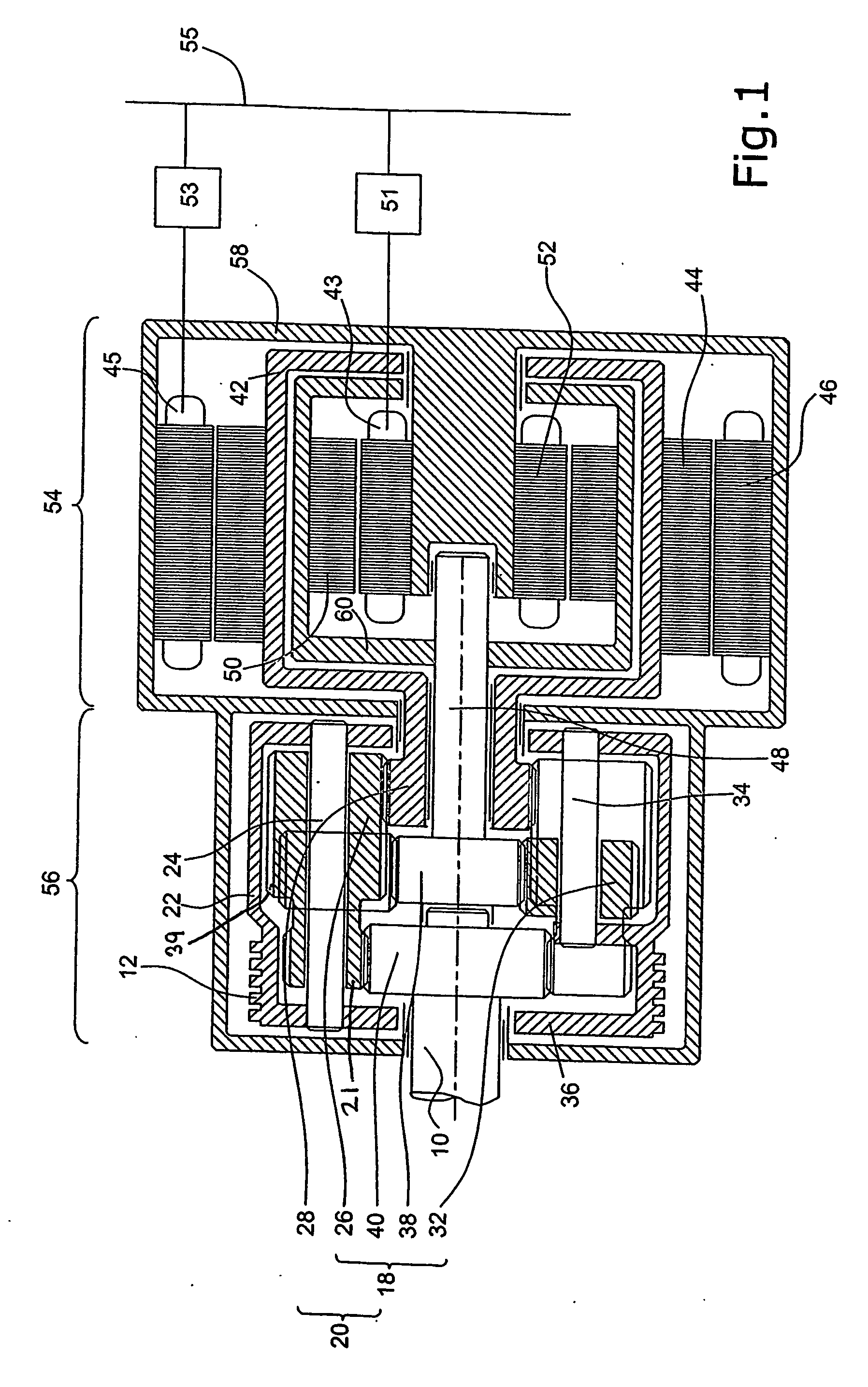 Four branch differential transmission systems