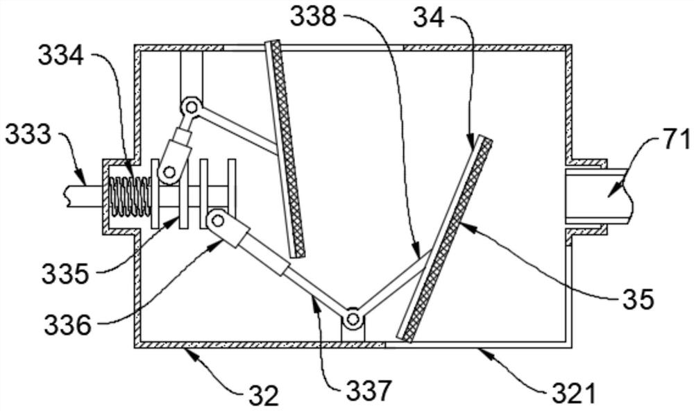 Textile dust collecting and treating device for spinning