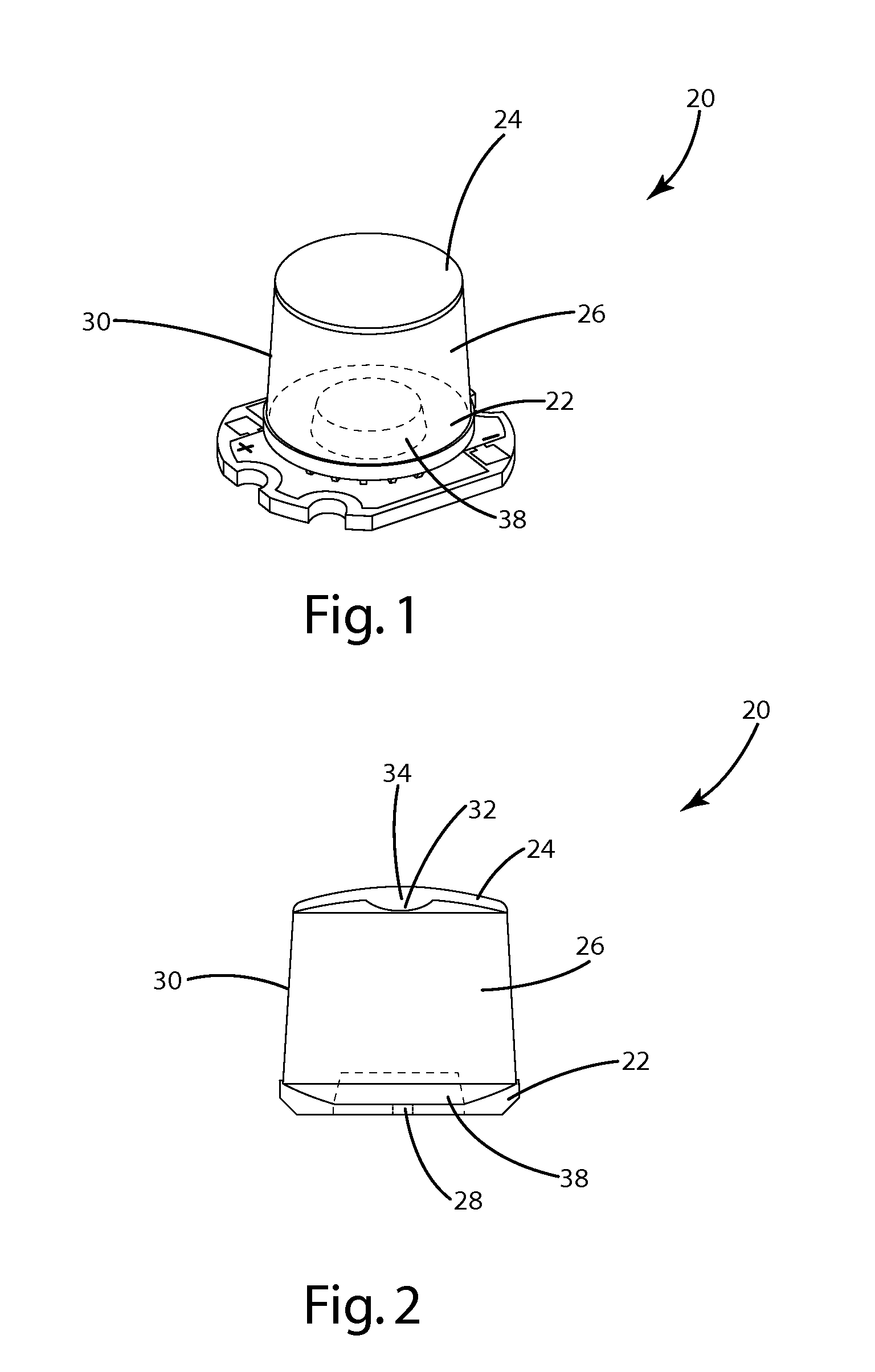 Constrained folded path resonant white light scintillator