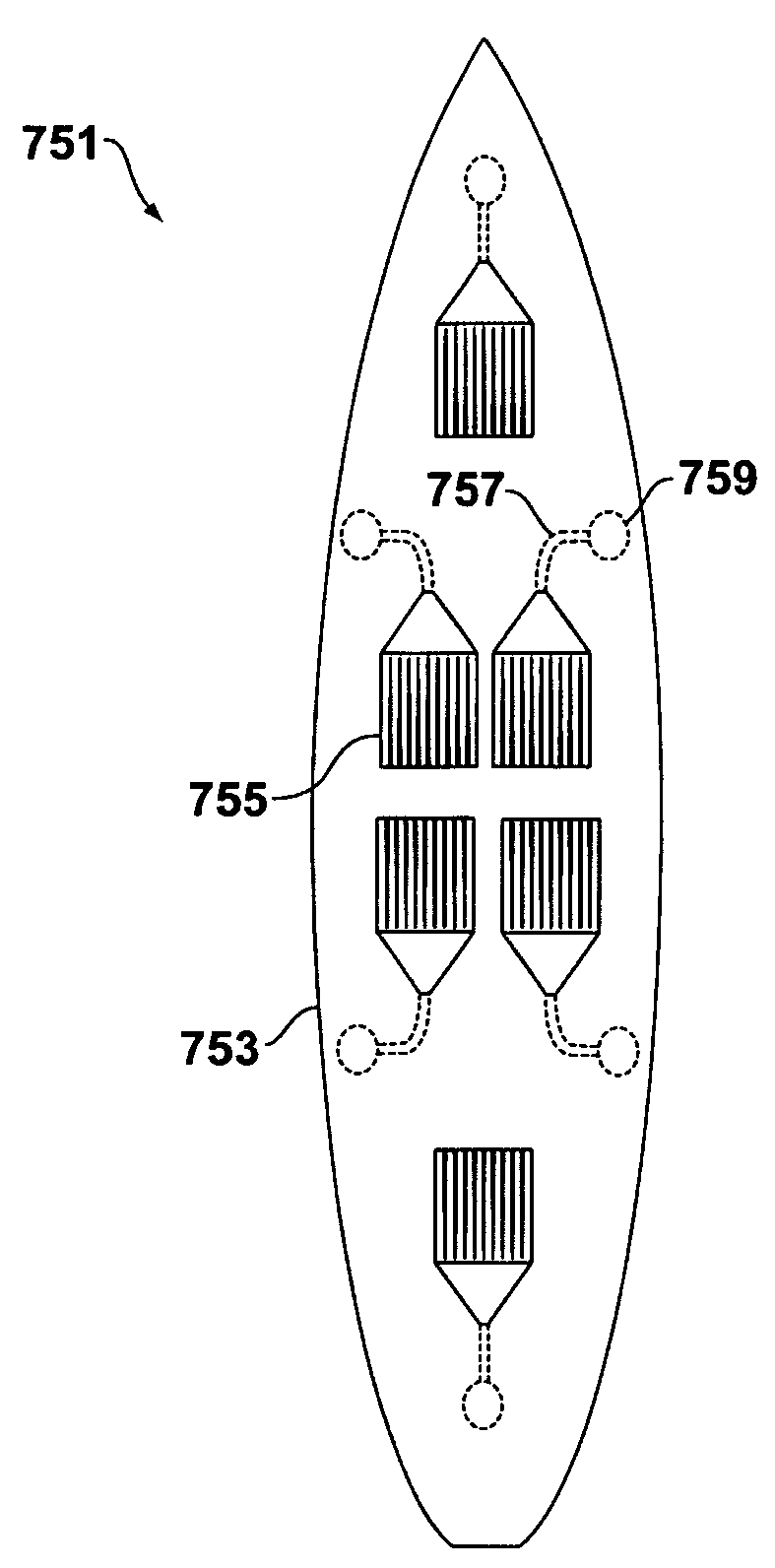 Aquatic device with light-emitting surface