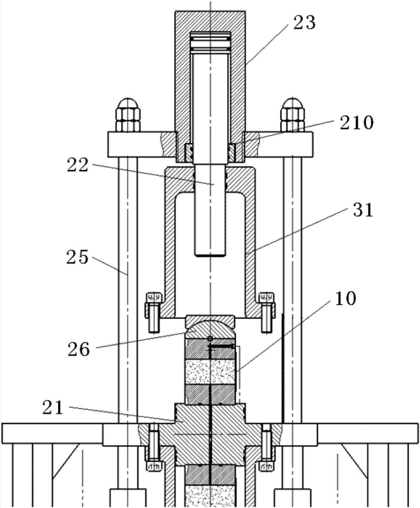 Experimental device for combined mining of coal bed gas of multiple coal beds