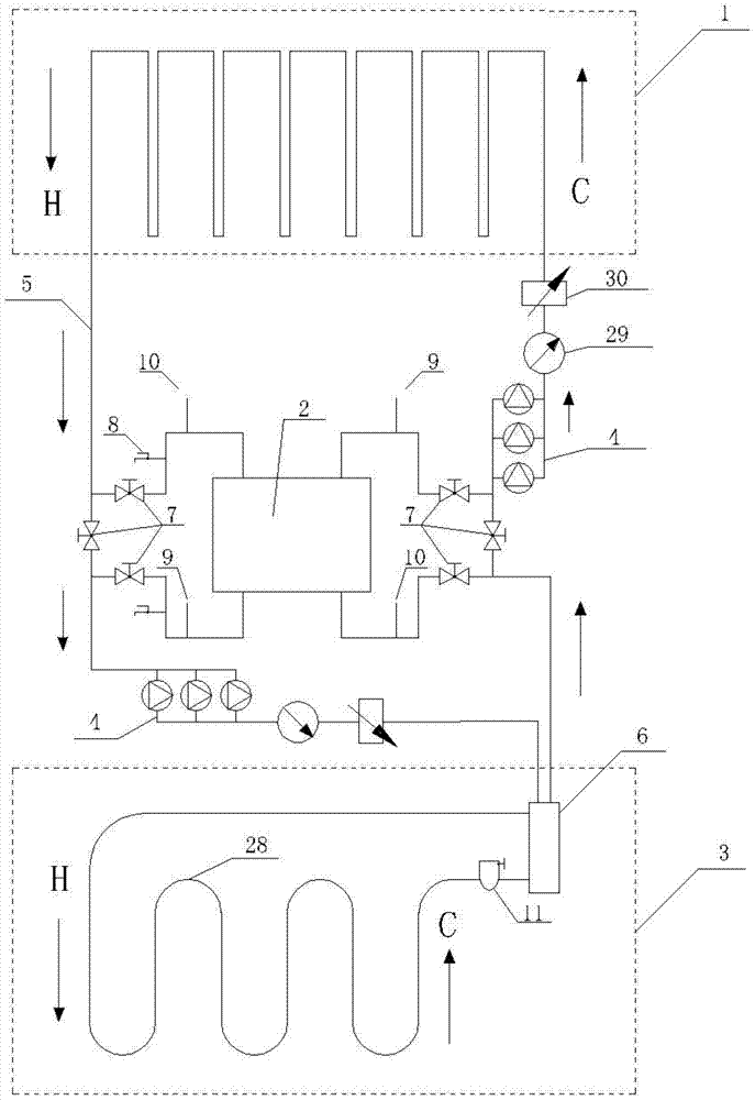 Phase-change heat-storage greenhouse seedling device