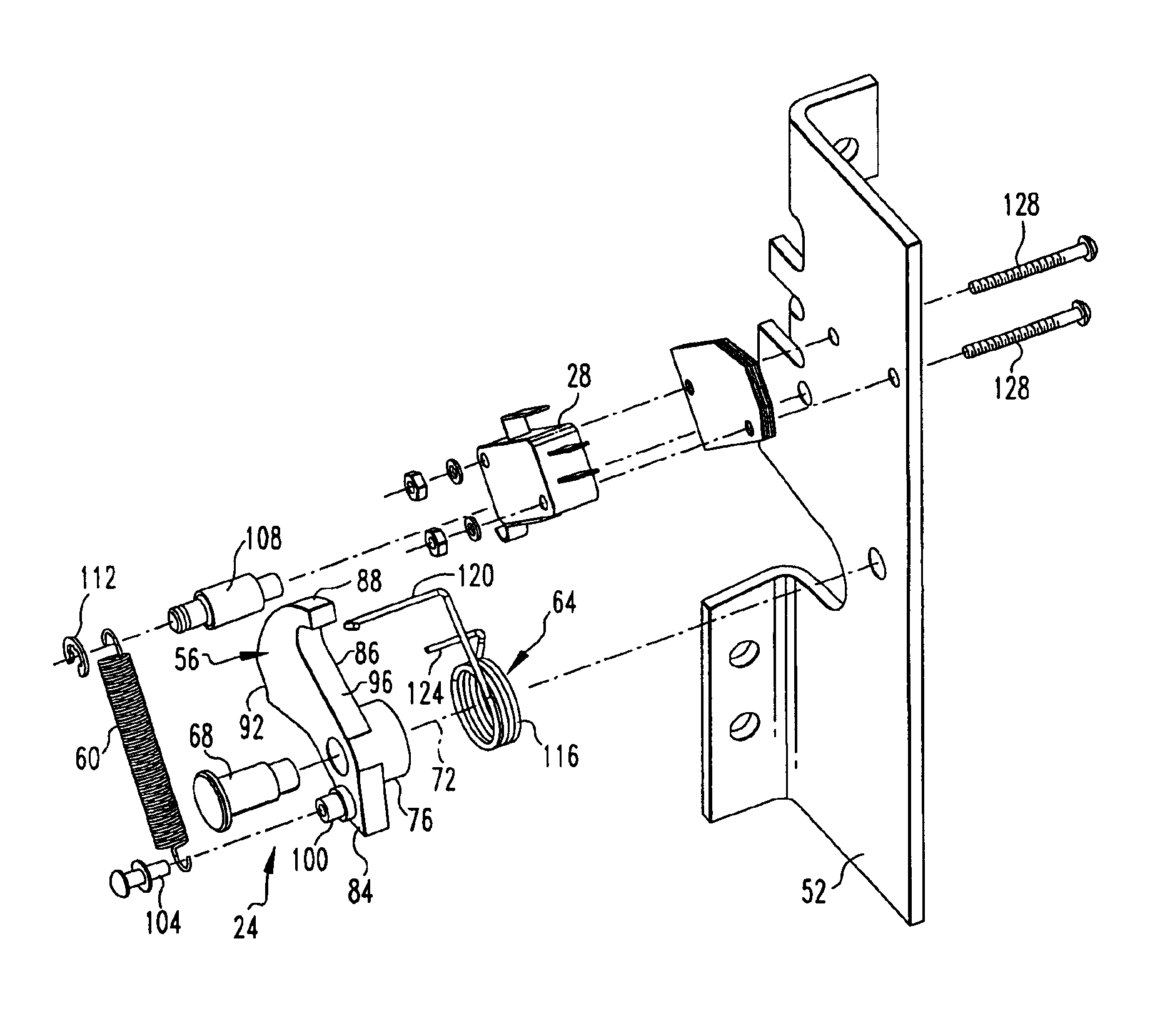 Circuit breaker with delay mechanism