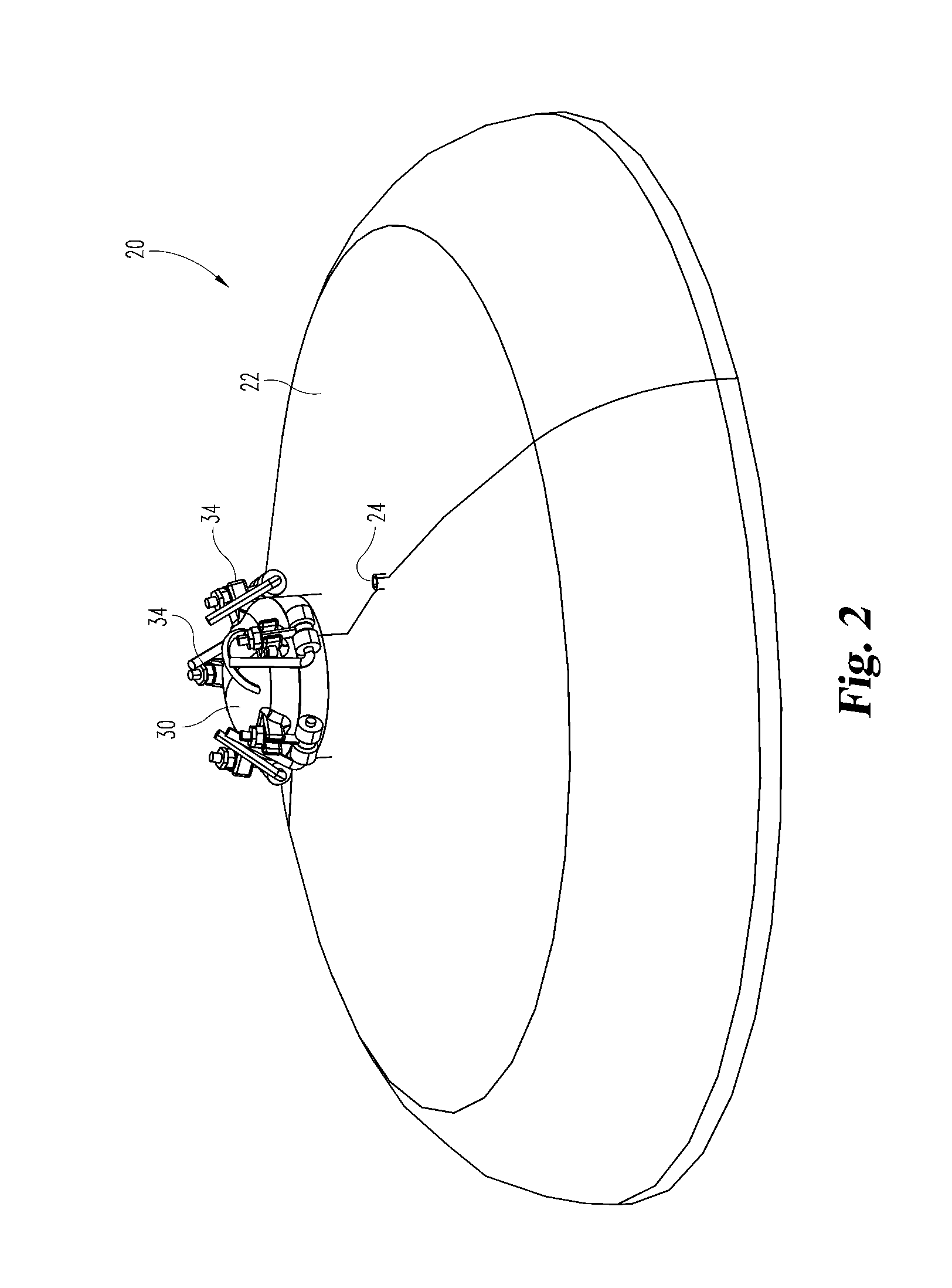 Pressure vessel safety lock apparatus