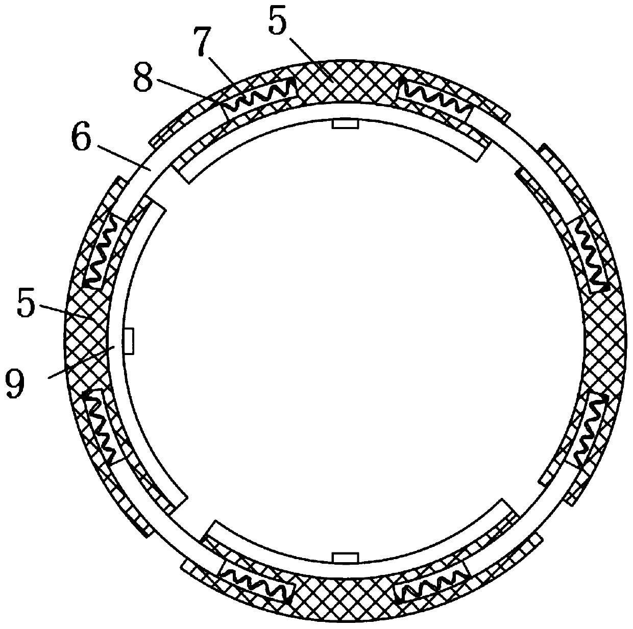 Electrode plate for collecting electroencephalogram signal of anesthesia depth monitoring equipment