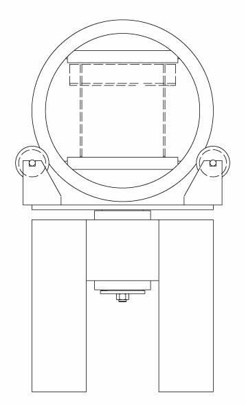 C70E cross beam constitution welding rollover table