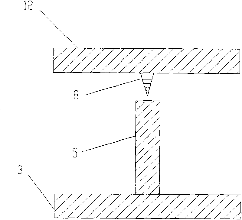 Photoelectric double-edge bearing static balance measurer and measuring method