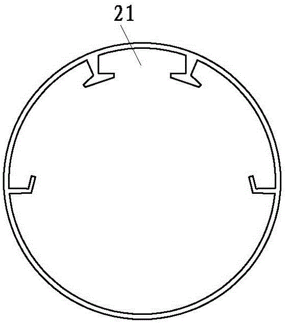 A structure of led energy-saving lamp