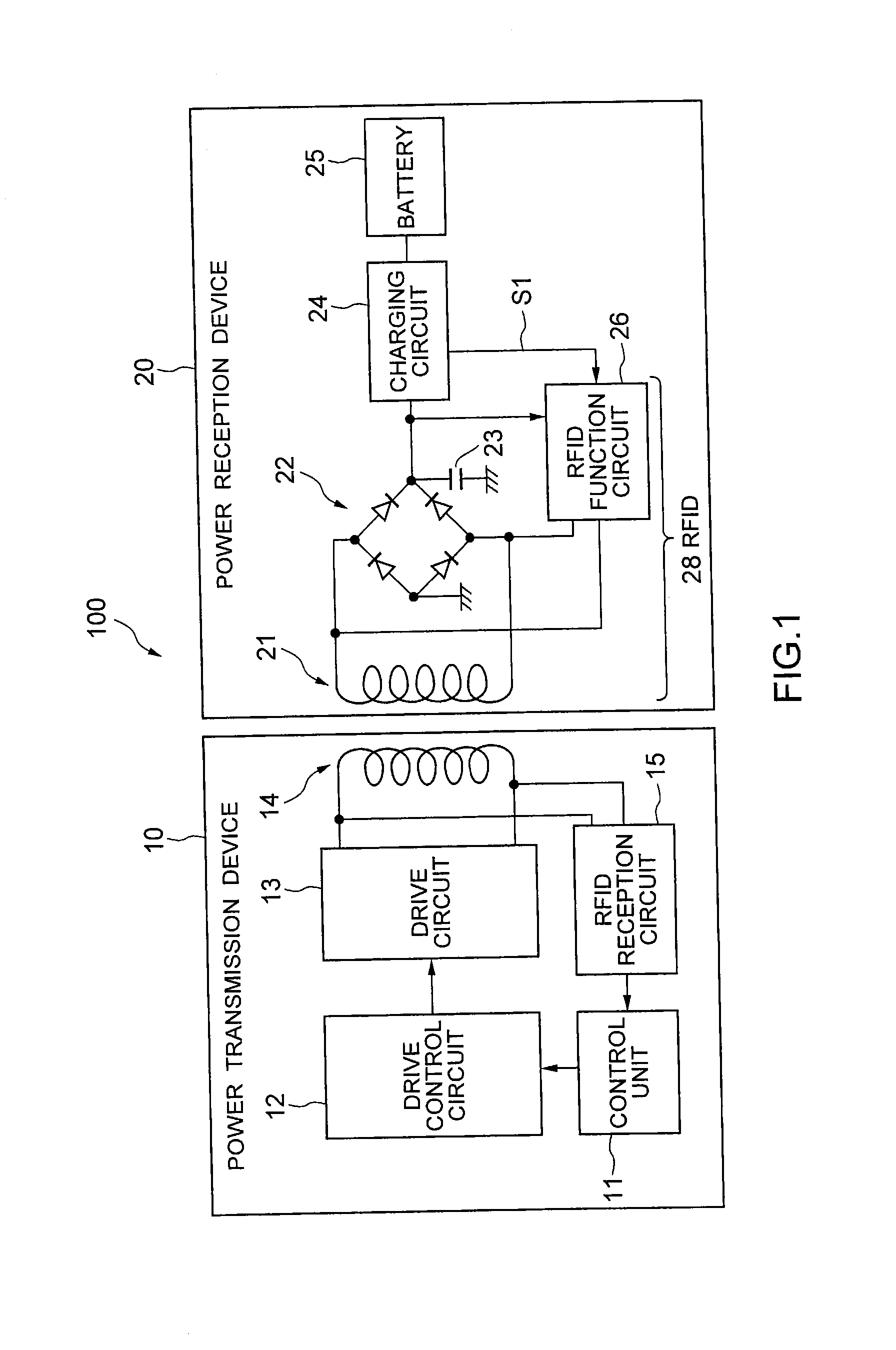 Semiconductor device, power transmission device, power reception device, charging system, wireless communication system, and charging method